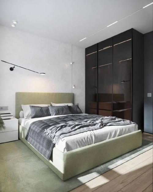 Уютный гармоничный интерьер однокомнатной квартиры. 04