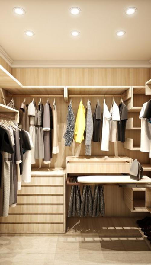 Проект интерьера двухкомнатной квартиры. 09