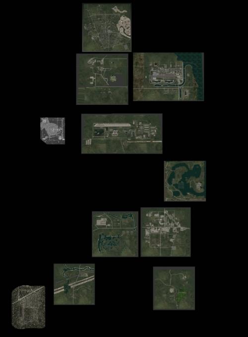 Глобальная карта в виде схемы локаций относительно друг друга. Глобальная карта в виде схемы локаций относительно друг друга.