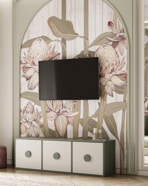 Светлый интерьер квартиры, который сочетает в себе уют и спокойствие. 06