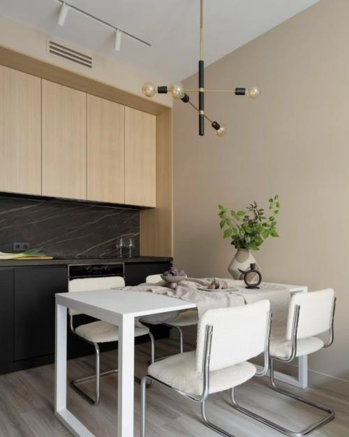 Интерьер однокомнатной квартиры 50 м 2 в Санкт-петербурге. 03