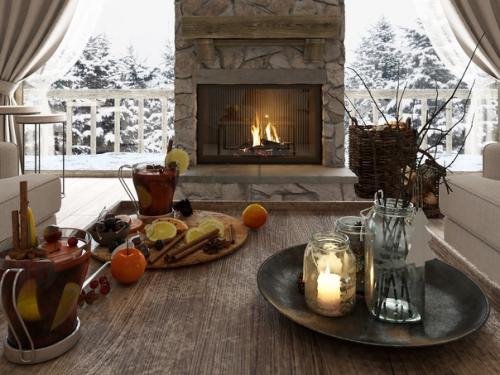 Проект кухни - гостиной в частном доме рядом со скальным пейзажным парком монрепо в Выборге. 09