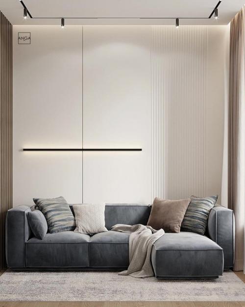 Стильная кухня - гостиная. 03