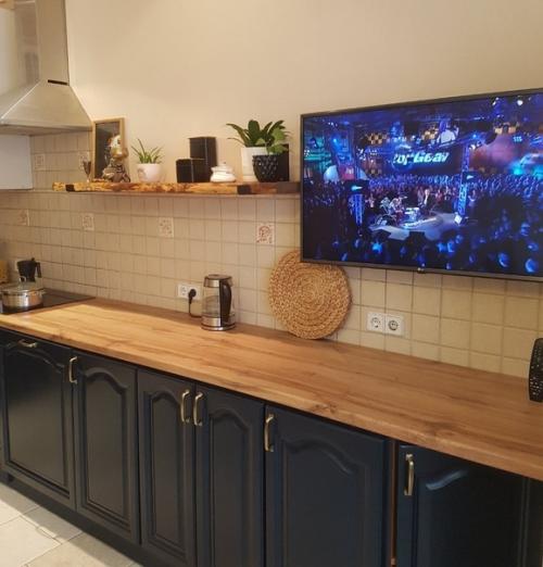 Здравствуйте.  По многочисленным просьбам решила показать почти законченную переделку моей кухни. 03