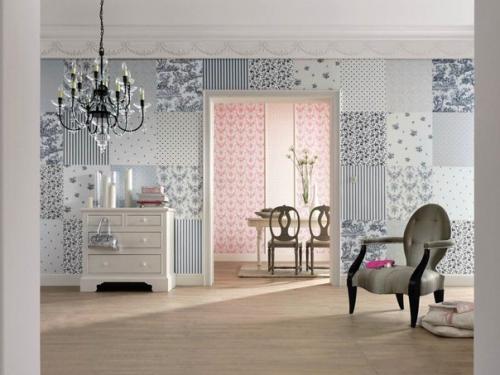 Пэчворк в интерьере: лоскутный стиль. 08