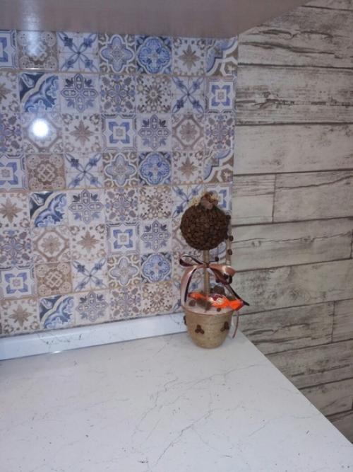 У нас закончился ремонт кухни. 05