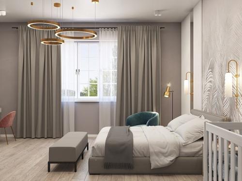 Светлая спальня для молодой семьи - проект студии дизайна Profidomastroi и дизайнера Olga_Egorova_88. 02