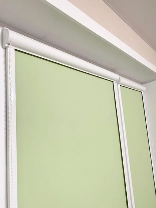 Рулонные шторы в спальную комнату. 02