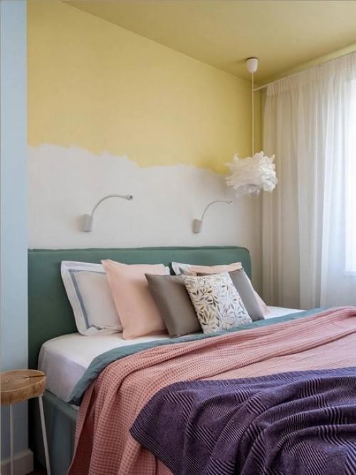 Бюджетный, но очень уютный интерьер в панельке. 05