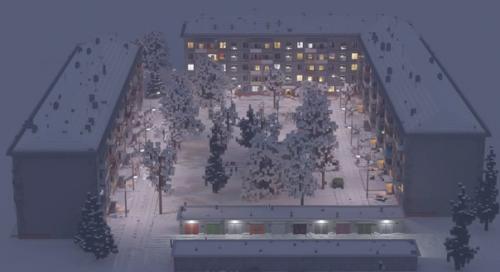 Геймер типичный российский двор в Minecraft сделал. 07