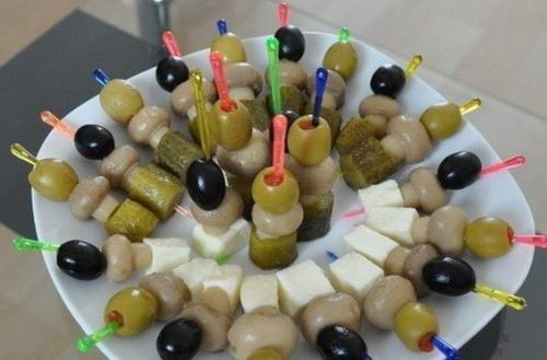 10 идей для канапе на шпажках. 09