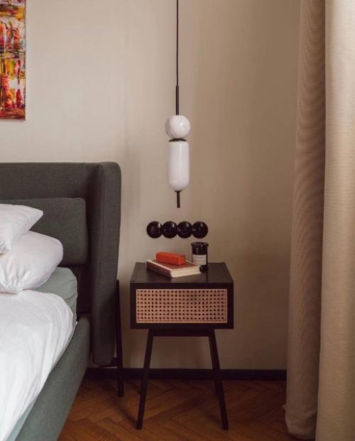 Квартиры 1933 года объединили современный дизайн и винтажную мебель. 07