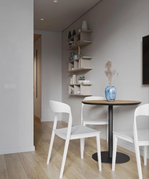 Интерьер квартиры - студии. 03