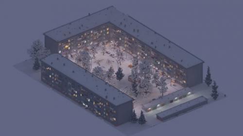 Геймер типичный российский двор в Minecraft сделал. 06