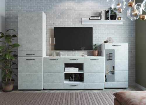 Гостиная Асти. Стильные современные стенки по-прежнему относятся к наиболее востребованному типу корпусной мебели. 03