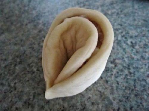 Мясной пирог Хризантема. 04