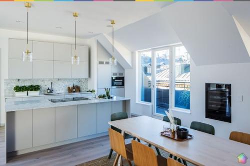 Чистые линии в квартире на чердаке в Стокгольме ч. 1. 04