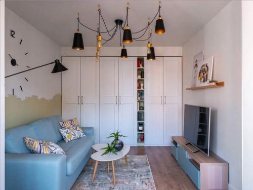 Бюджетный, но очень уютный интерьер в панельке. 02