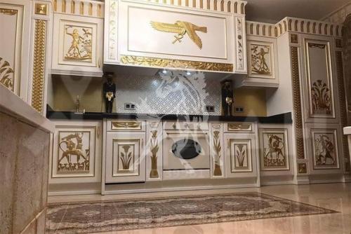 Фараон покинул здание: в элитном доме ЖК Опера Хаус на Остоженке квартиру с ремонтом в египетском стиле. 02