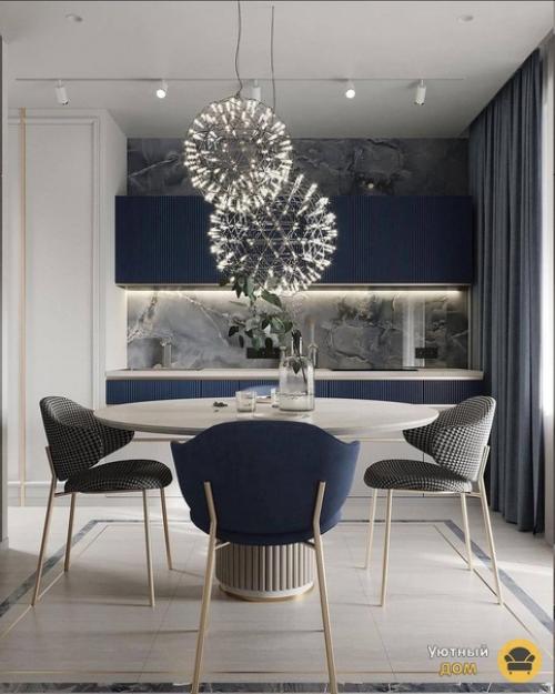 Интерьер кухни - студии и прихожей. 02