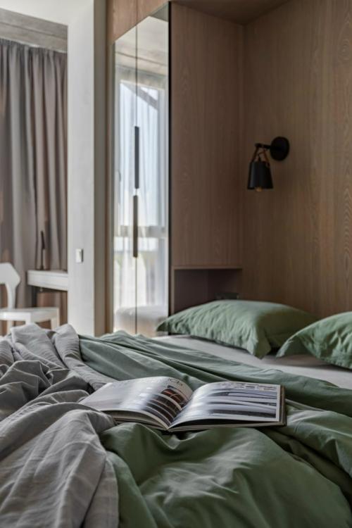 Интерьер в индустриальном стиле для семейной пары. 04