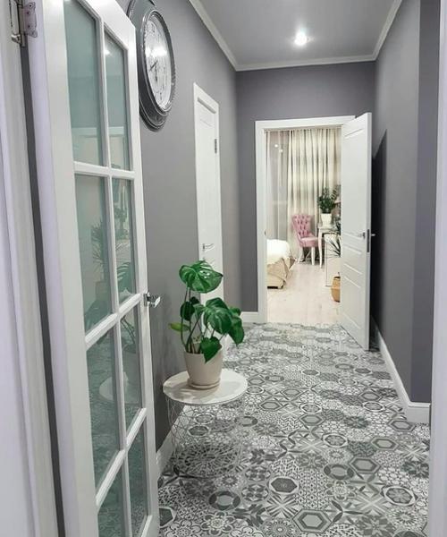 Прихожая в сером цвете от нашего подписчика. 01