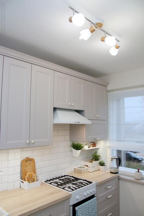 Наша новая кухня 2019 года в нижнем Новгороде наконец - то готова! 04