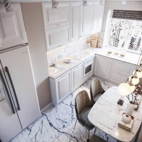 Дизайн кухни 10 кв. 03