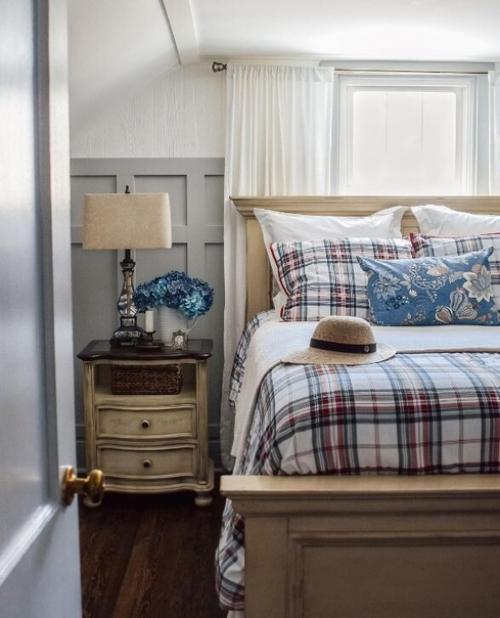 Домашний уют и очаровательный коттедж в горах поконос, украшенный винтажными Находками, картинами и рукоделием. 08 Домашний уют и очаровательный коттедж в горах поконос, украшенный винтажными Находками, картинами и рукоделием. 08