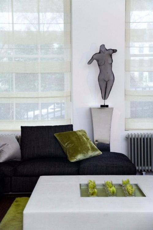 Интерьер квартиры в Лондоне, в Англии. 01