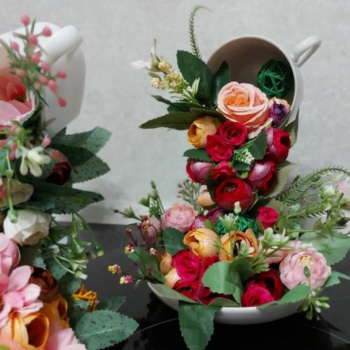 Парящая или летящая чашка выглядит не только очень привлекательно, но и уютно, по-домашнему. 02