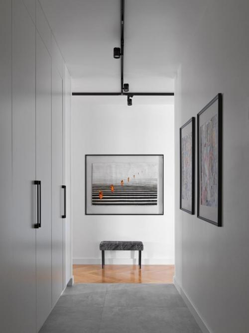 Реализованный интерьер московской квартиры с яркими акцентами, площадью 134 мкв. 06