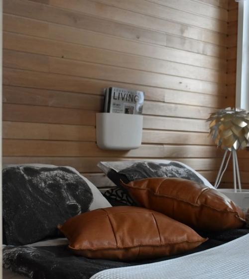 Уютное жилище в самом сердце зимней Финляндии, буквально утопающее в снегу. 03