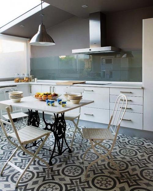 Узорная плитка окончательно сердца дизайнеров покорила! 01