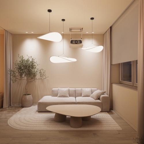 Светлый интерьер квартиры 34. 01