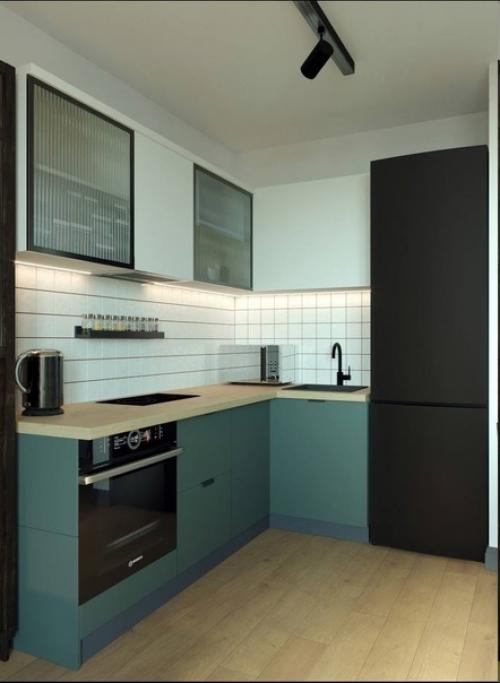 Оригинальный дизайн квартиры (37 кв. 01