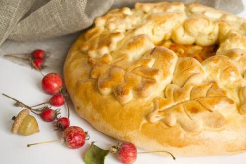 Пирог с курицей и овощами? 01