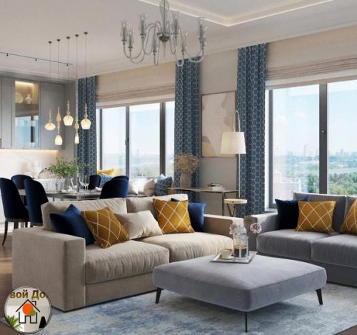 Идеи интерьера. С элементами классического стиля. 04