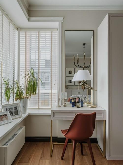 Реализованный интерьер квартиры, площадью 105 кв. 04