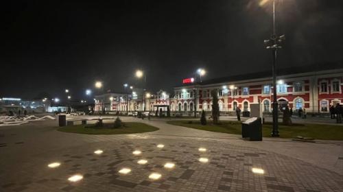 Работы на пяти городских площадках Вологды к завершению близятся. 04