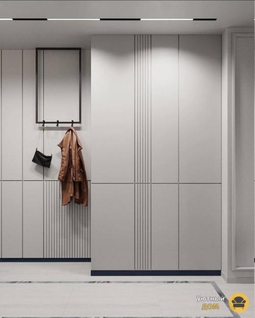 Интерьер кухни - студии и прихожей. 01