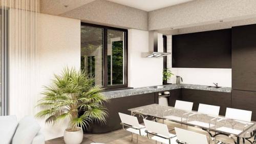 Эскизный проект удобного одноэтажного дома. 09