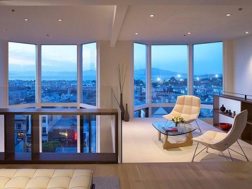 Квартира в Сан-Франциско с видом на город и залив. 05