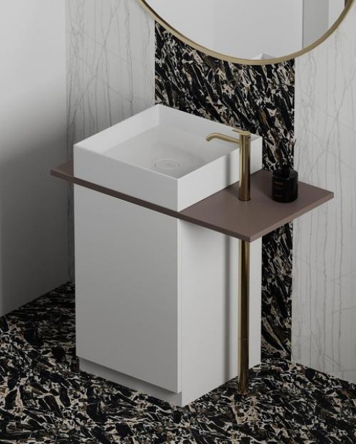 Гостевой санузел в загородном доме. 02