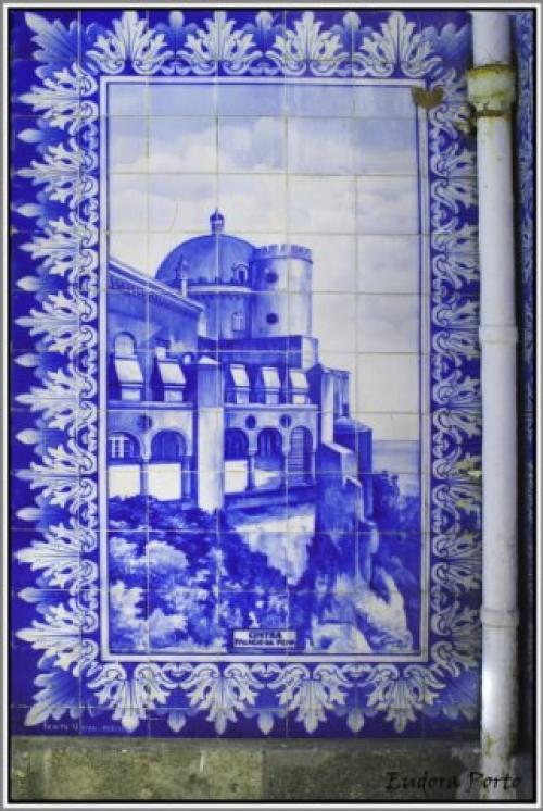 Азуле?  жу (Порт.  Azulejo) - название португальских изразцов. 06