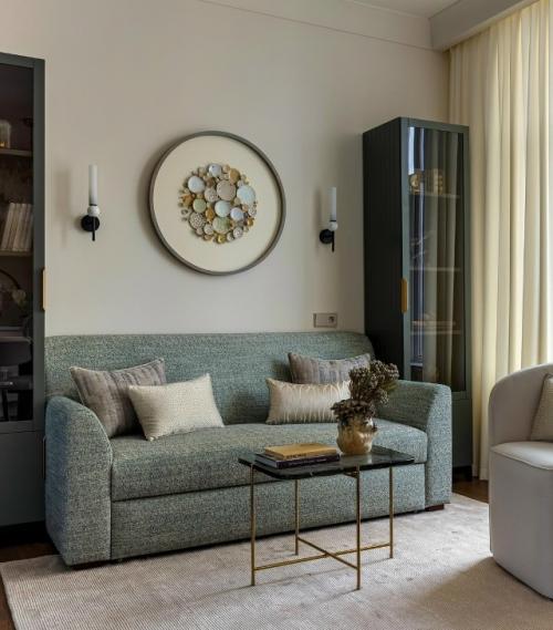 Бежевый интерьер для молодой девушки. 03