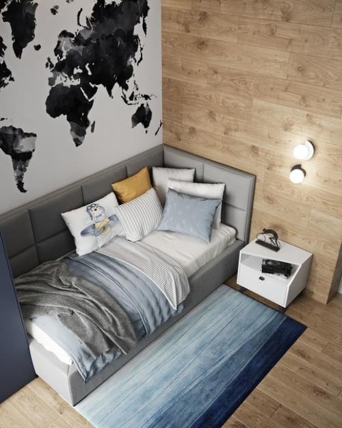 Интерьер детской комнаты. 01