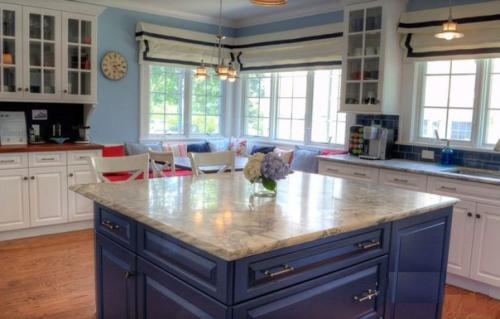 Кухни в морском стиле. 06