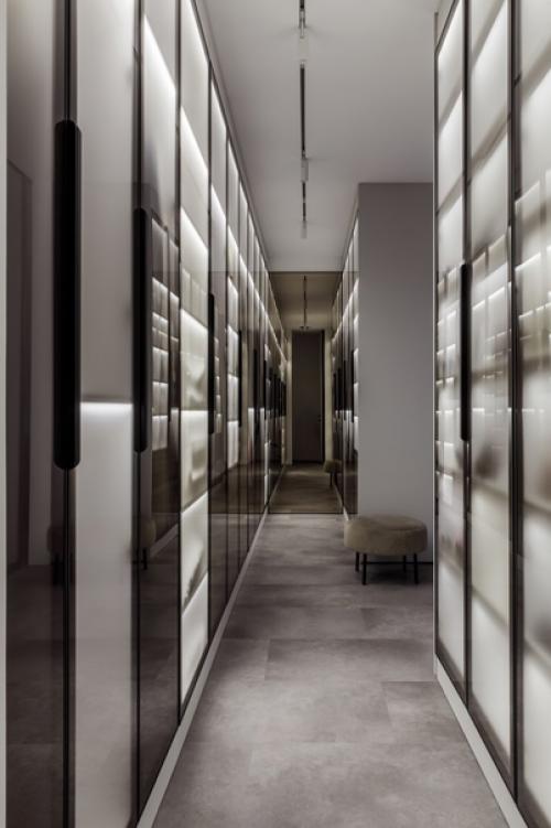 Реализованный интерьер монохромной квартиры для флористов в Краснодаре. 04