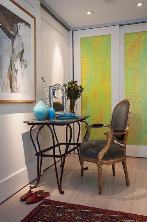Эклектичная квартира, расположенная в Нью-йорке, в США. 08